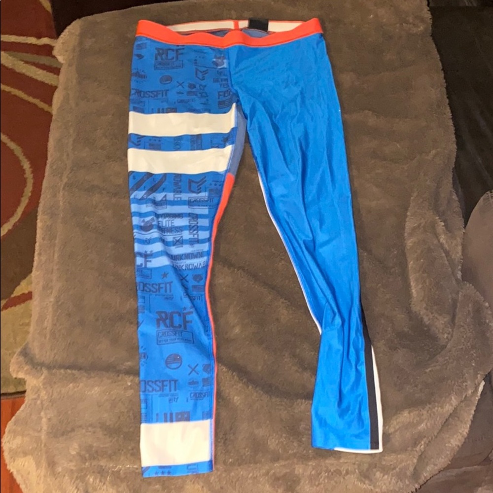 Compression Reebok new condition tights - American flag
